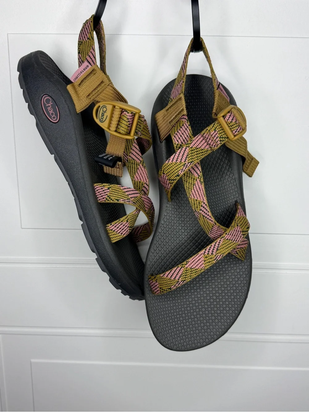 Chaco Women's Sport Sandal in Pink and Bronze size 11